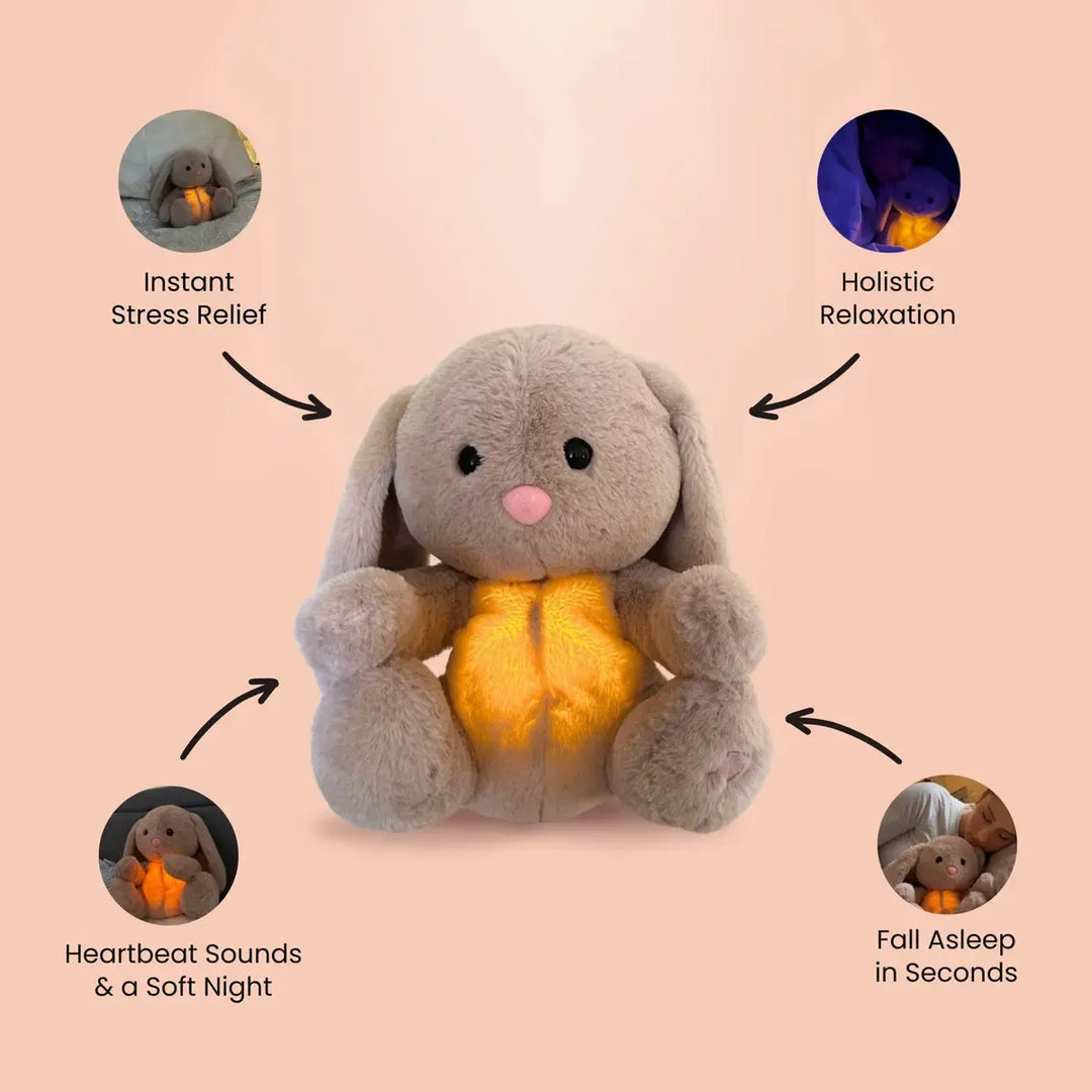 GlowBunny™ – Breathing Nightlight Plush